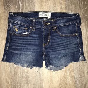 Girls Abercrombie Kids Denim Shorts Sz 14
